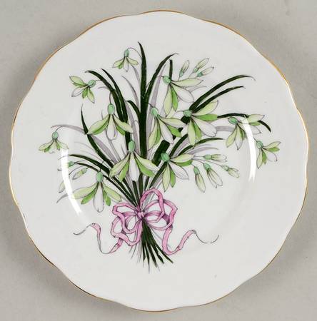 Flower of The Month (Countess Shape) by Royal Albert