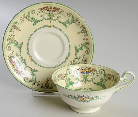 The Channing Footed Cup & Saucer Set