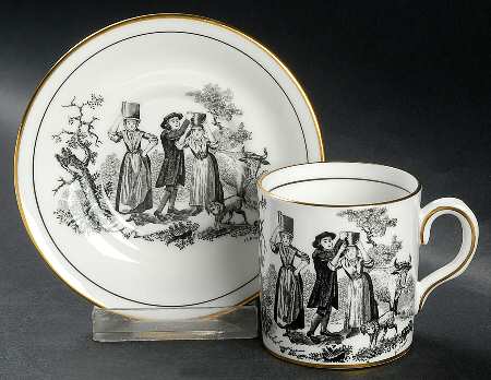 RCH27 Flat Demitasse Cup & Saucer Set