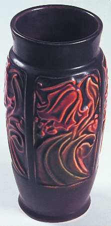 Rosecraft Panel Brown 6" Vase