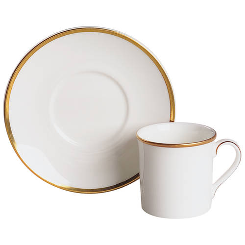 Alice (Classic Shape) Flat Demitasse Cup & Saucer Set