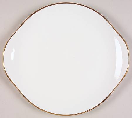 Alice (Classic Shape) Handled Cake Plate