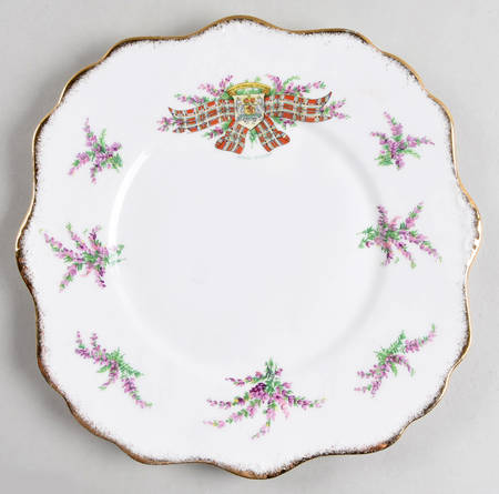 Tartan Series 9" Square Cake Plate