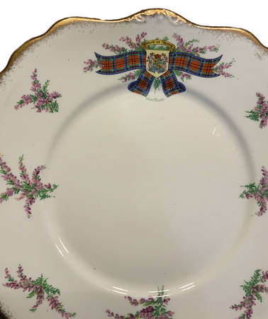 Tartan Series 9" Square Cake Plate