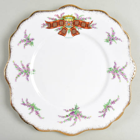 Tartan Series 9" Square Cake Plate