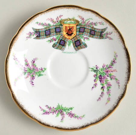 Tartan Series Saucer for Footed Cup