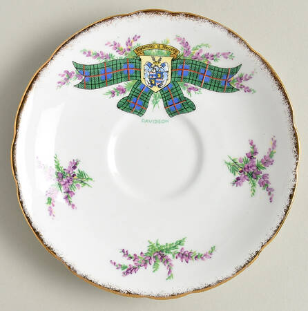 Tartan Series Saucer for Footed Cup