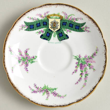 Tartan Series Saucer for Footed Cup