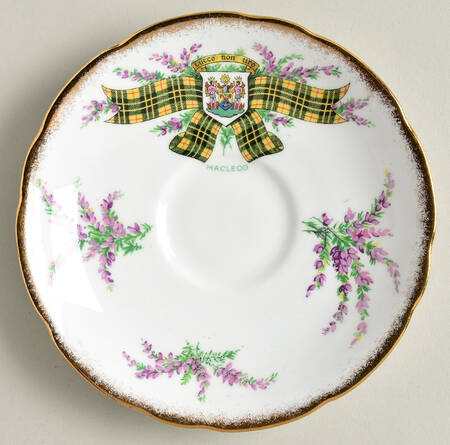 Tartan Series Saucer for Footed Cup