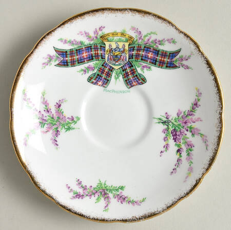 Tartan Series Saucer for Footed Cup