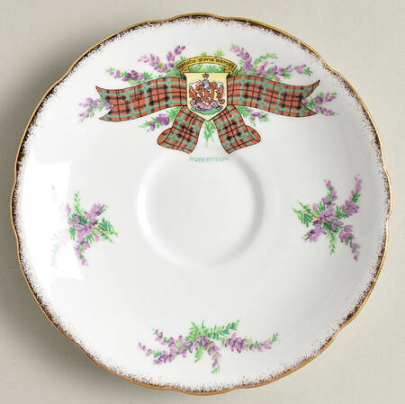 Tartan Series Saucer for Footed Cup