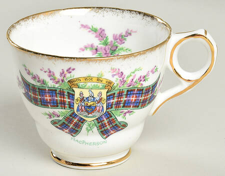 Tartan Series Footed Cup