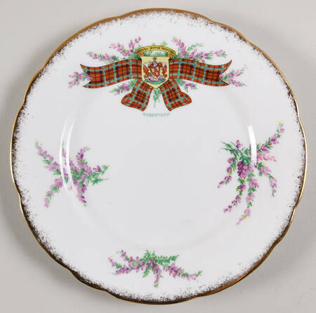 Tartan Series Bread & Butter Plate