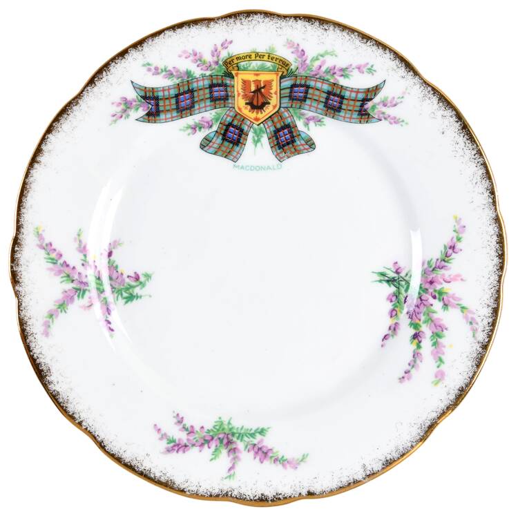 Tartan Series Bread & Butter Plate