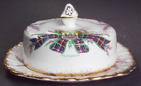 Tartan Series Round Covered Butter
