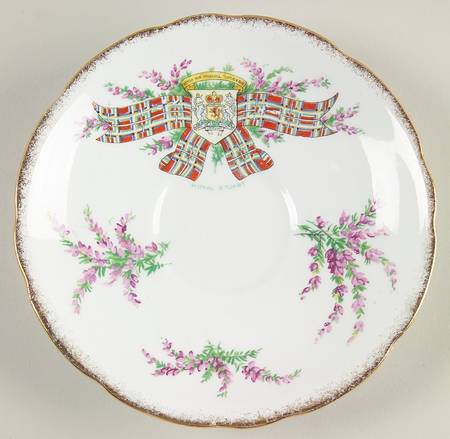 Tartan Series Saucer for Footed Cup
