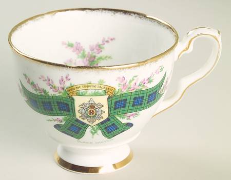 Tartan Series Footed Cup