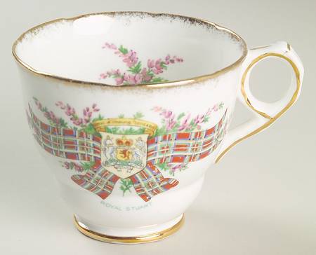 Tartan Series Footed Cup