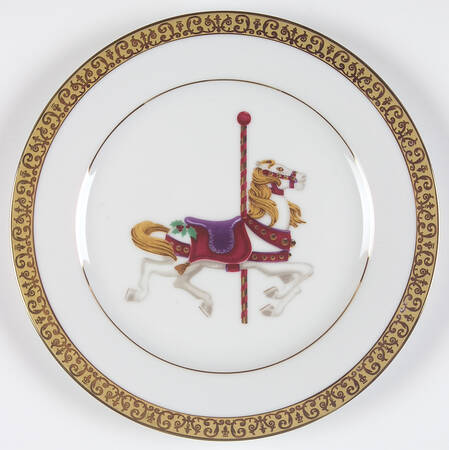 Gold Buffet (Carousel) Salad Plate