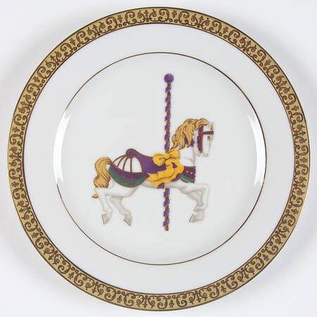 Gold Buffet (Carousel) Salad Plate