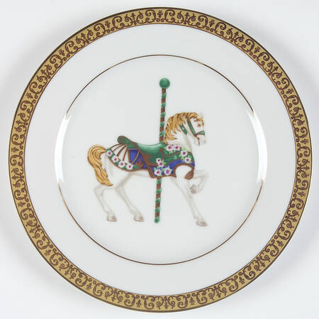 Gold Buffet (Carousel) Salad Plate