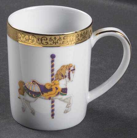 Gold Buffet (Carousel) Mug