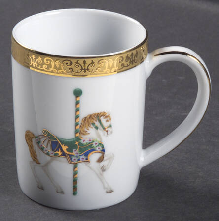 Gold Buffet (Carousel) Mug by Royal Gallery