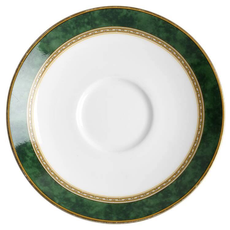 Green Marble Saucer