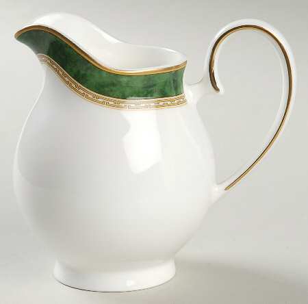 Green Marble Creamer