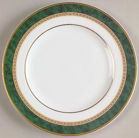 Green Marble Bread & Butter Plate
