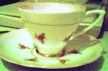 1811 Footed Cup & Saucer Set
