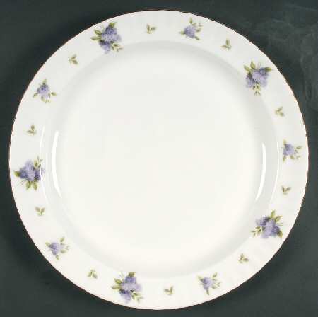 Lilac Lane (Gold Trim) 13" Chop Plate (Round Platter)