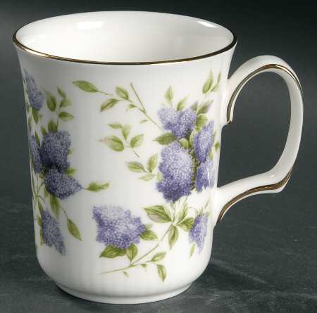 Lilac Lane (Gold Trim) Mug