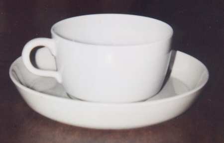 14964 Flat Cup & Saucer Set