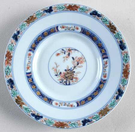 Koutani (Celadon Backgorund) Saucer for Flat Cup