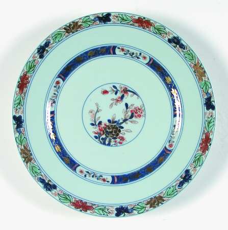 Koutani (Celadon Backgorund) Salad Plate
