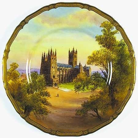 Z161 (Encrusted) Dinner Plate