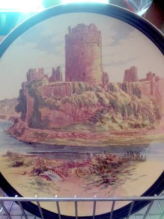 Castles & Churches (Multicolor) Dinner Plate