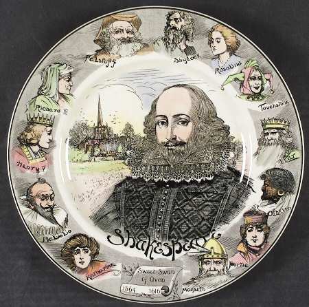 Shakespeare's Portrait by Royal Doulton