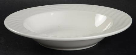 Oceana White Individual Pasta Bowl