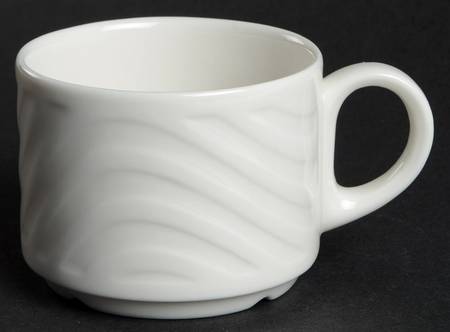 Oceana White Stacking Cup