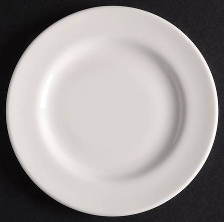 Stratford White Bread & Butter Plate