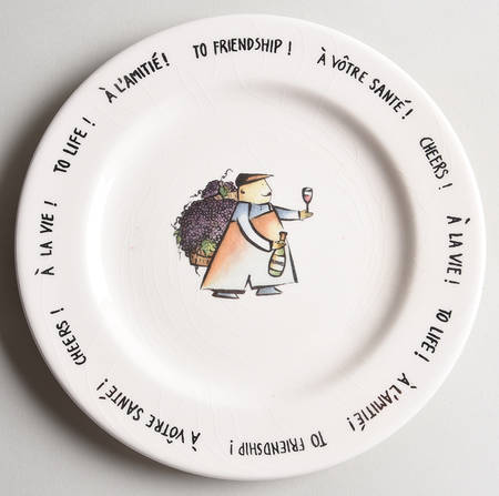 Bordeaux Salad Plate