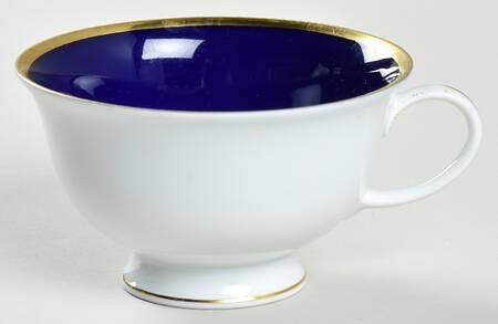 Regency Cobalt Footed Cup
