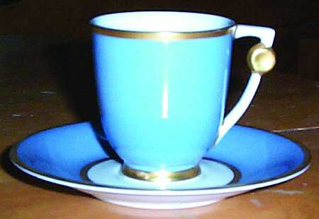 ROJ180 Footed Demitasse Cup & Saucer Set