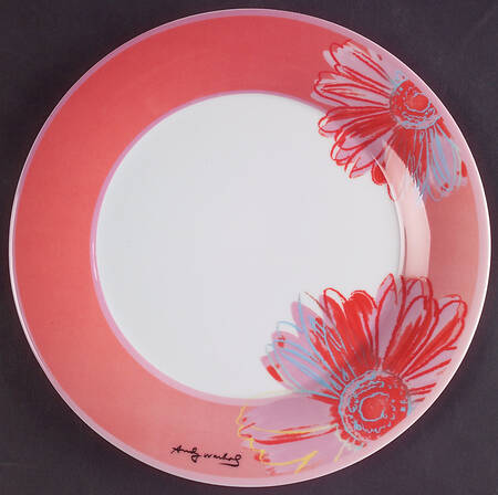 Daisies Salad/Dessert Plate