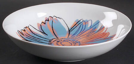 Daisies 9" Round Vegetable Bowl