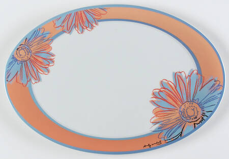 Daisies 14" Oval Serving Platter
