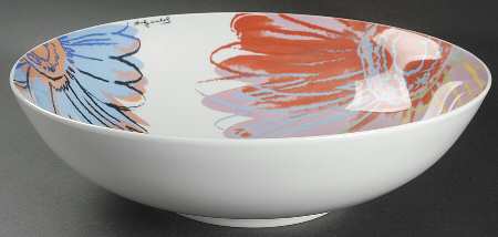 Daisies 13" Large Salad Serving Bowl