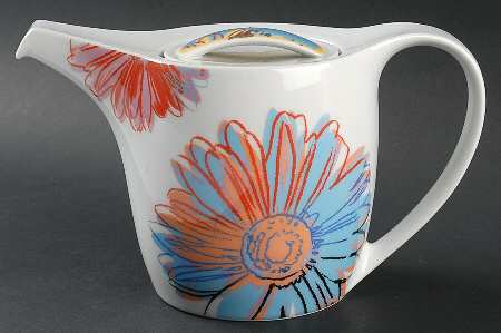 Daisies Tea/Coffee Pot & Lid